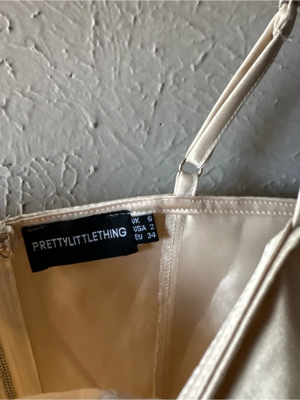 PrettyLittleThing cream structured